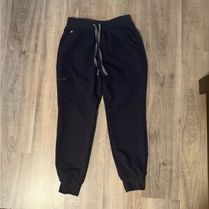 FIGS navy jogger scrub pants